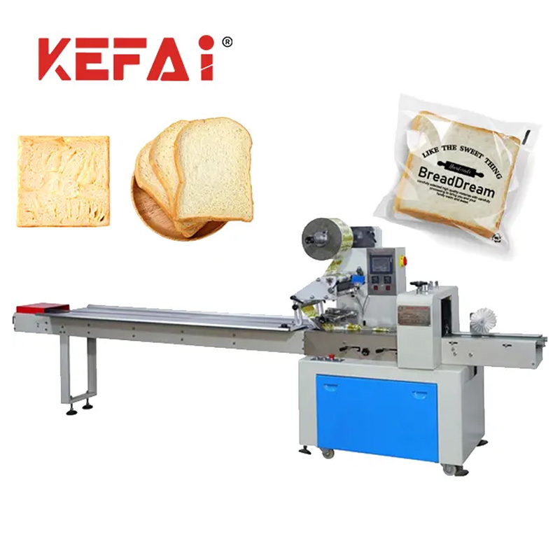 KEFAI Flowpack kenyércsomagoló gép